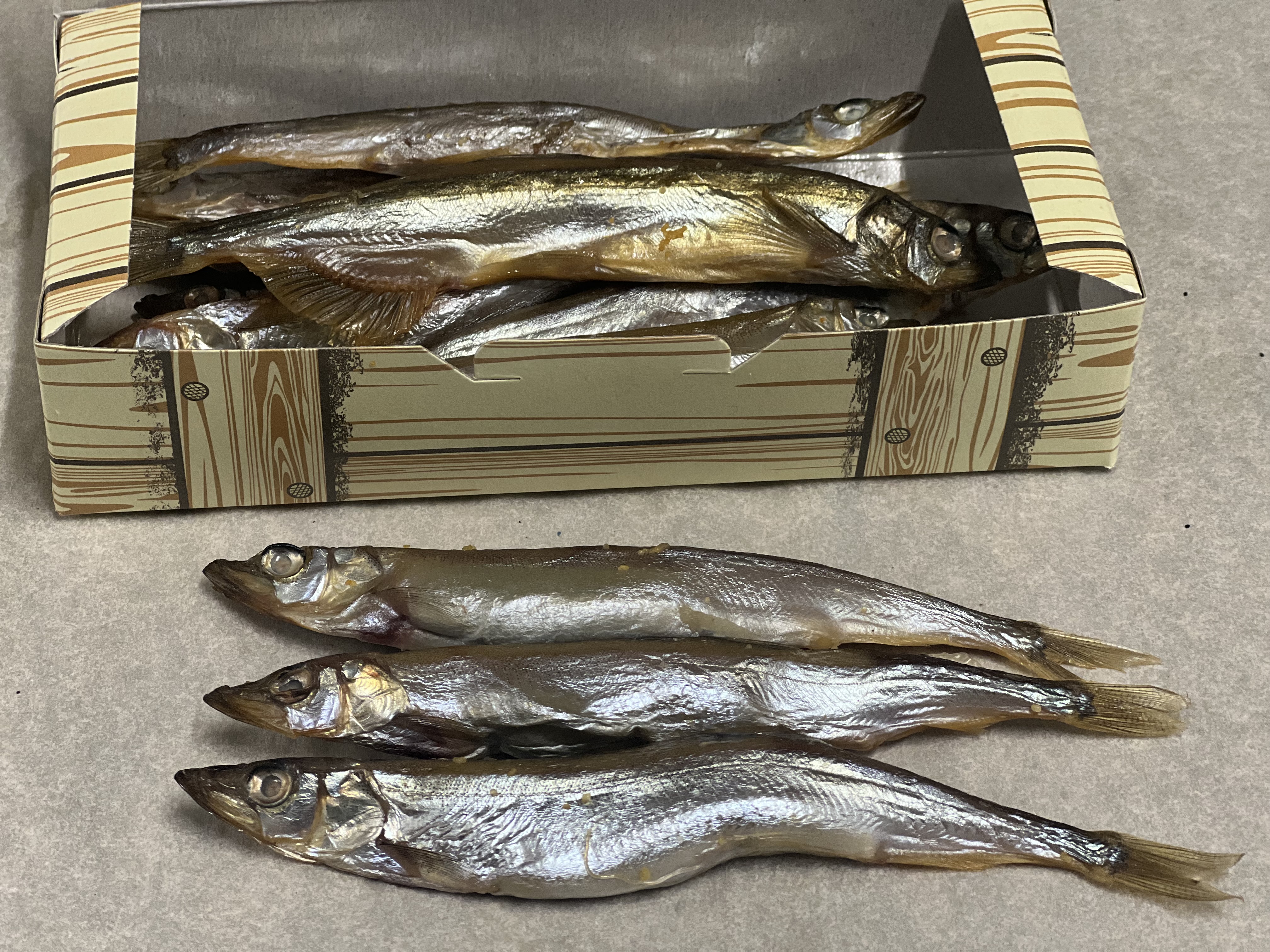 Мойва в коробке х/к