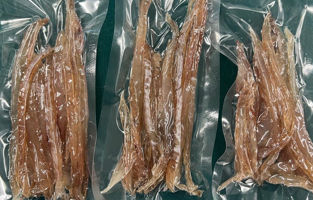 соломка морской окунь солено-сушеный